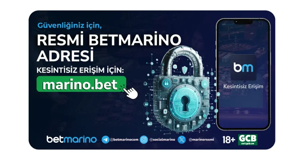 Resmi Betmarino Adresine ait kesintisiz erişim görseli